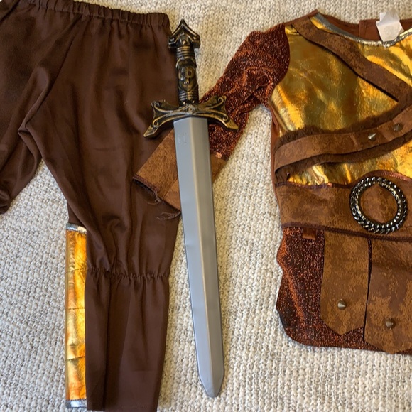 Boys Gladiator Costume Size 3-4 - Picture 10 of 10